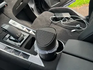 Universal Car & Truck Mini Trash Bin with Lid For Cup Holder