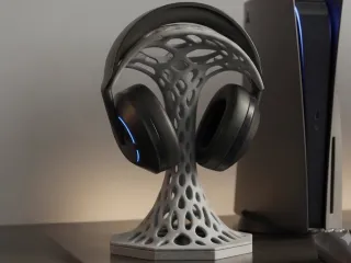 Organic headphone stand