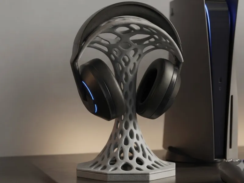 Organic headphone stand