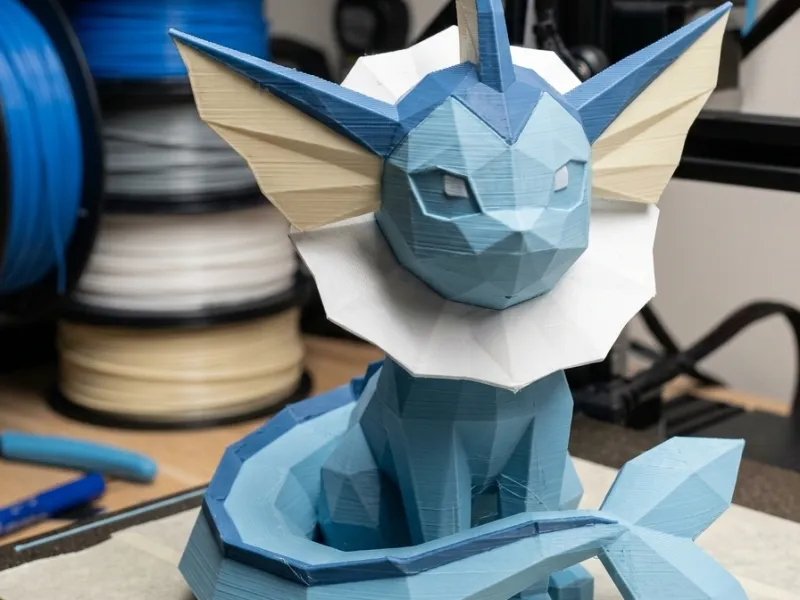 Vaporeon Low Poly