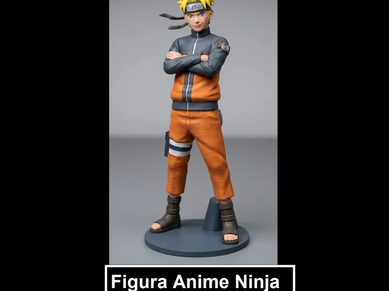 Figura Anime Ninja (Naruto) | Colecionável