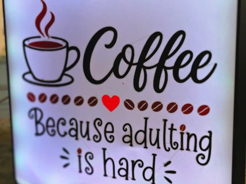 Coffee Light Sign