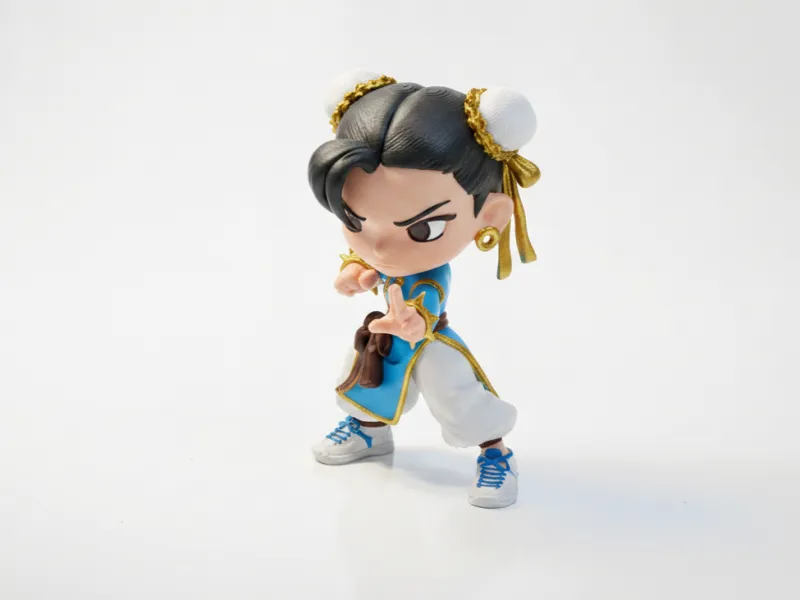 Chun Li Chibi Figurine Street Fighter 3D Printable