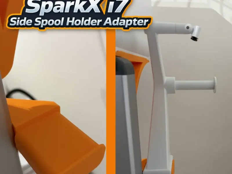 SparkX i7 Side Spool Holder Adapter