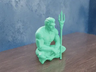 Sitting Aquaman