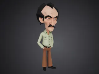 Ramon Ribeyro (Caricatura)