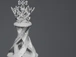 chess+king+3d+model