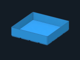 Gridfinity box-4-4-5-0