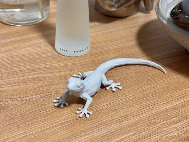 低多边形壁虎