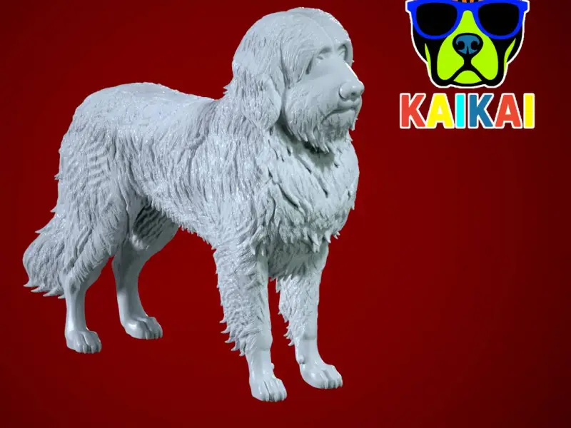 Bearded Collie - Mountain Collie model - 3D print