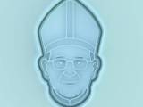 pope francis cutter + stamp-0