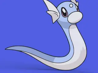 Dratini Wall Art