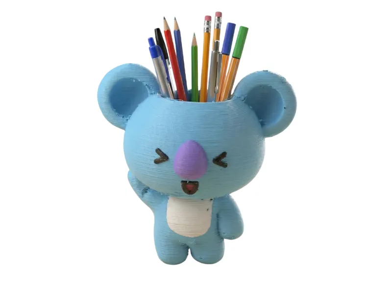 Koya BT21 Pen Holder - BTS Inspired Desktop Organizer: 3D Pr