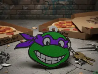 TMNT Donatello Keychain