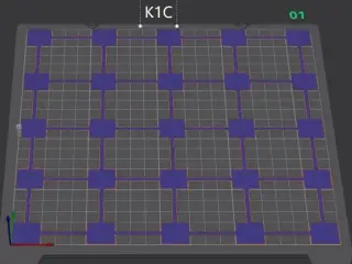 调平测试 220盘 Bed Leveling Test for Ender3v3、KE、K1、K1C、K1SE