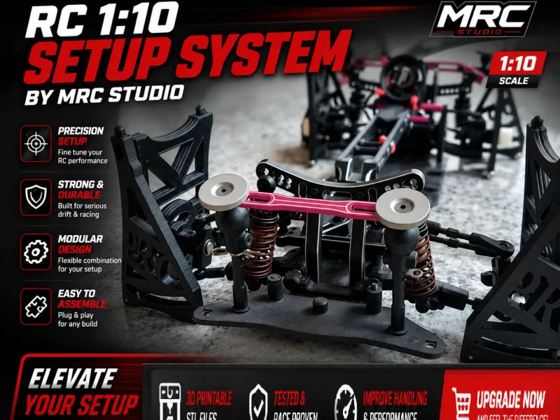 RC Araba 1:10 Kurulum Sistemi