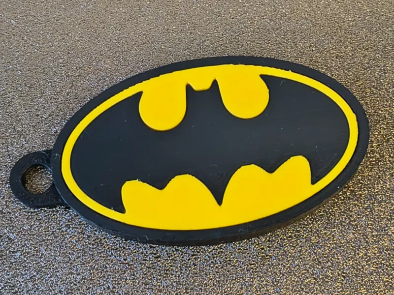 Batman Logo Keychain - Multipart, no CFS needed