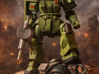 Zaku II Commander Type (TPU Joints)，ザクⅡ指揮官型