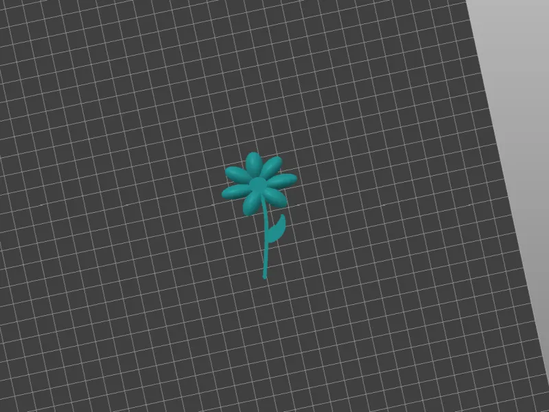 Daisy Flower 3d