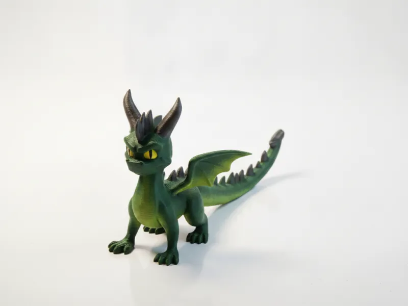 Spyro Dragon Figurine Gaming 3D Printable