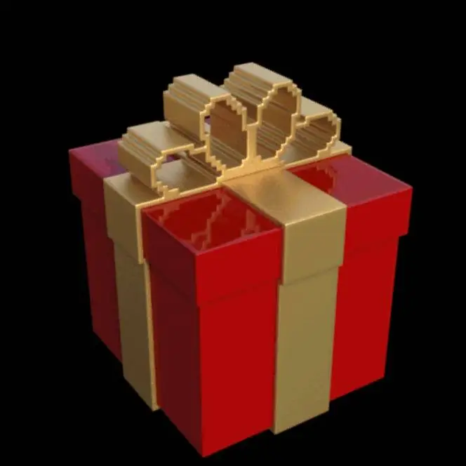 8-bit gift box
