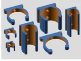 Segmented Ring Clamps 8 verschiedene Größen-0