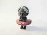 Monkey Ballerina Figurine Female Character 3D Printable-0