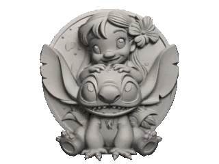 Stitch wall decoration