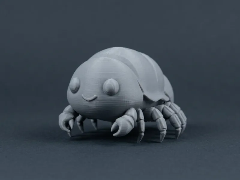 Cute Cartoon Bug – Smiling Beetle Figurine