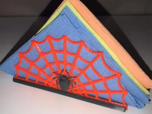 Napkin holder web