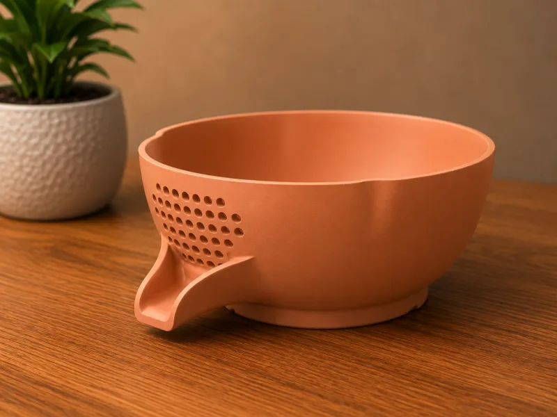 Strain & Pour Kitchen Bowl