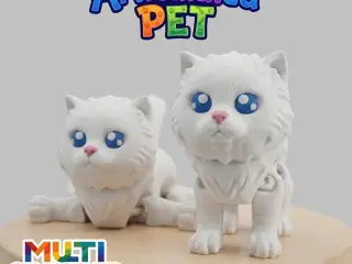 Persian Cat - Articulated Multicolor