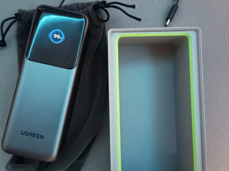 Caja Gridfinity para batería externa UGREEN Nexode 20000mAh 165W