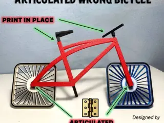 Silly Articulated Bike