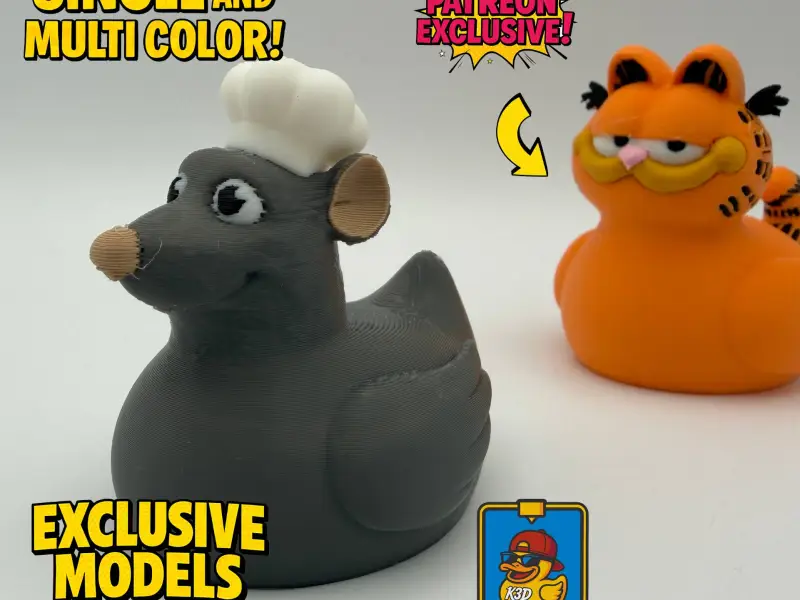 Remy Ratatouille Cruise Jeep Duck