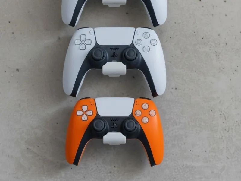 PS5 | PS4 | Soporte de pared para mandos y auriculares