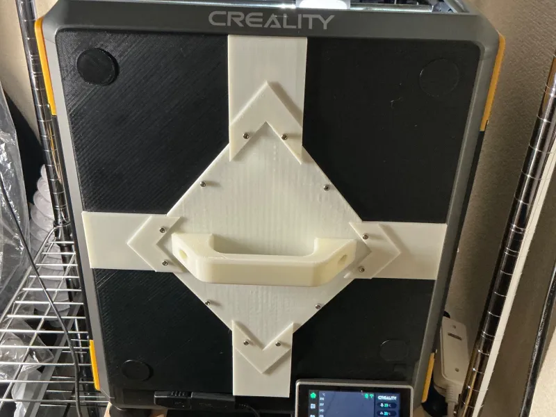 Creality K1,K1 SE Enclosure : Magnetic Front Door & Frame