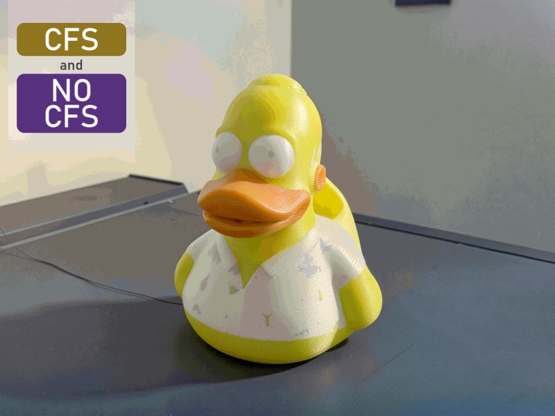 Rubber Duck Homer Simpson | CFS & No CFS