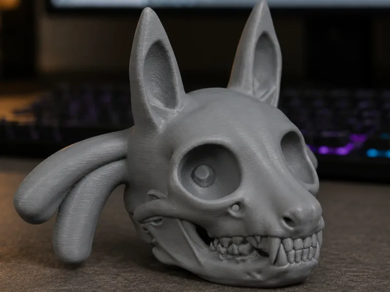 Lucario Realistic Skull - Bone Series