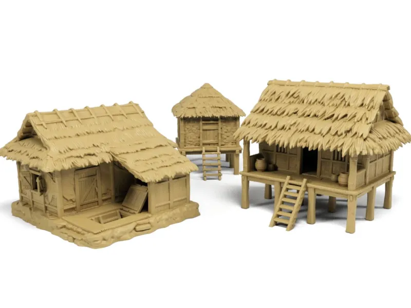 Vietnamese village houses 2