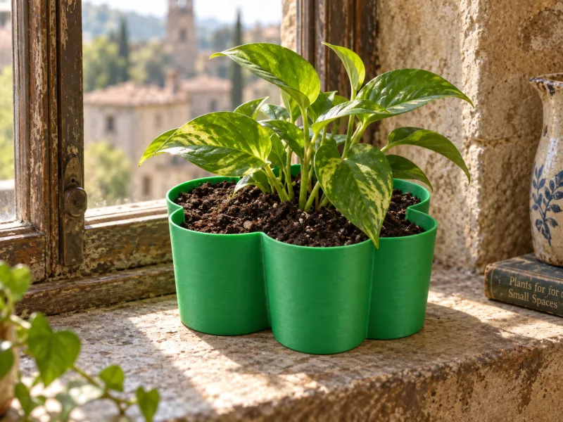 3 Leaf Clover Planter | Shamrock Flower Pot