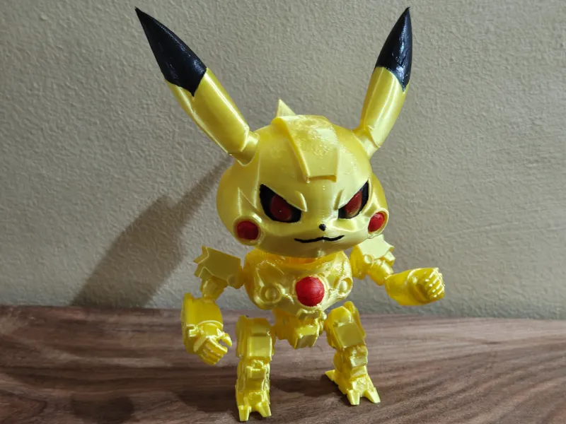 メカピカチュウ可動関節