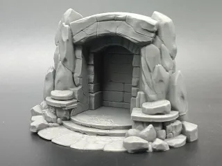The Concealed Gateway – RPG Terrain Piece DnD Fantasy