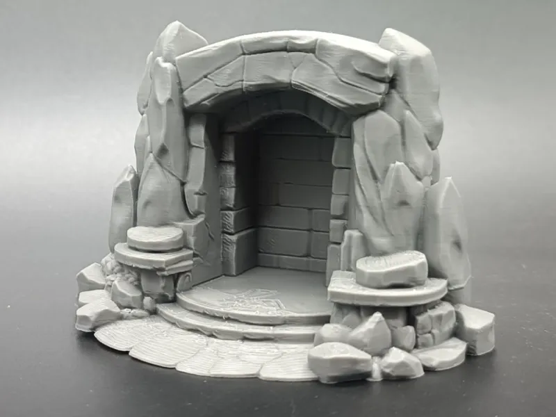 The Concealed Gateway – RPG Terrain Piece DnD Fantasy