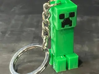 MINECRAFT CREEPER KEYCHAIN