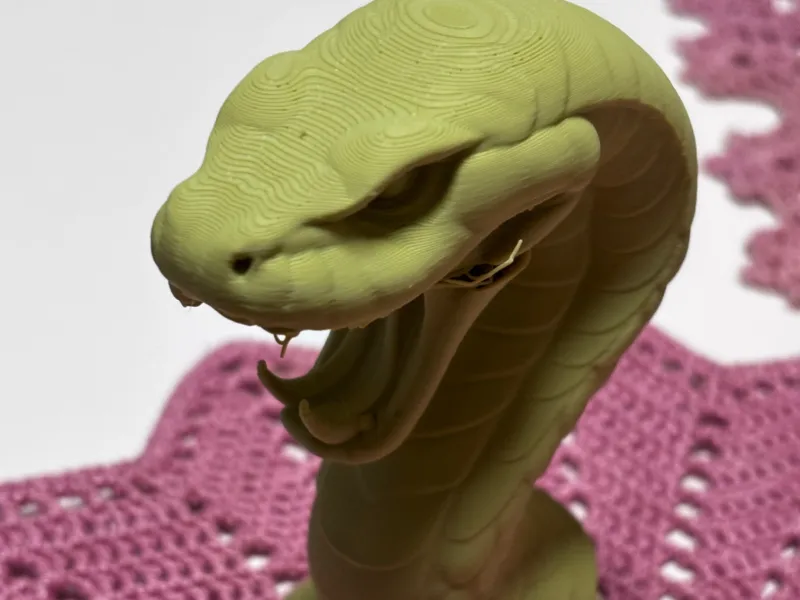 Cobra sculpture