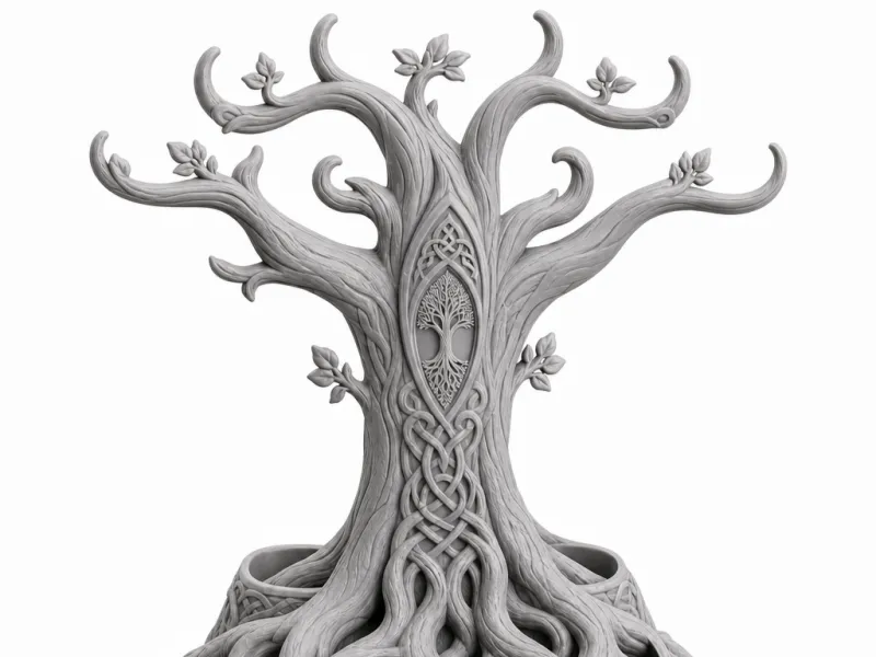 Elven tree jewellery organiser