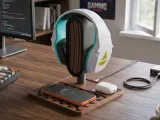 Eclipse Desk Base: Modular Charging Station & Headphone Sta-0