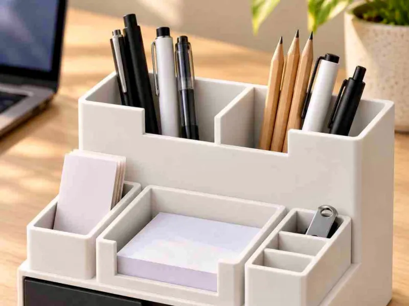 EDIXON STATION | Organizator de birou cu sertar | STL + STEP