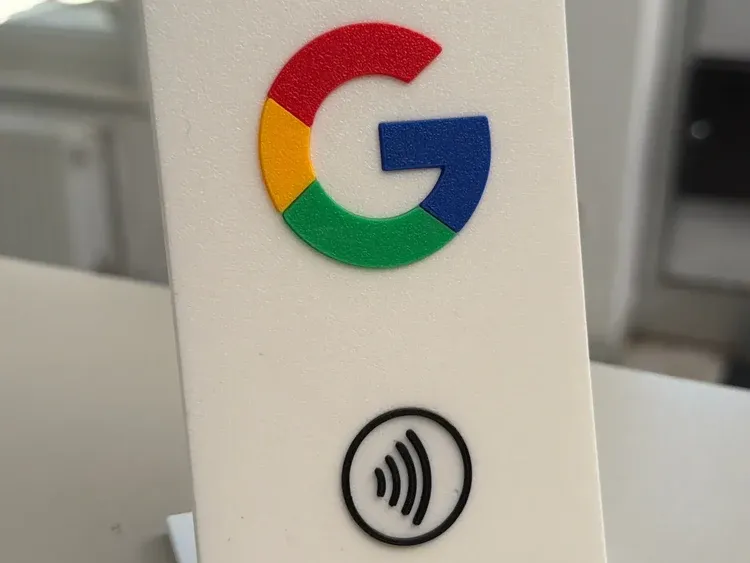 NFC Display for Google Reviews